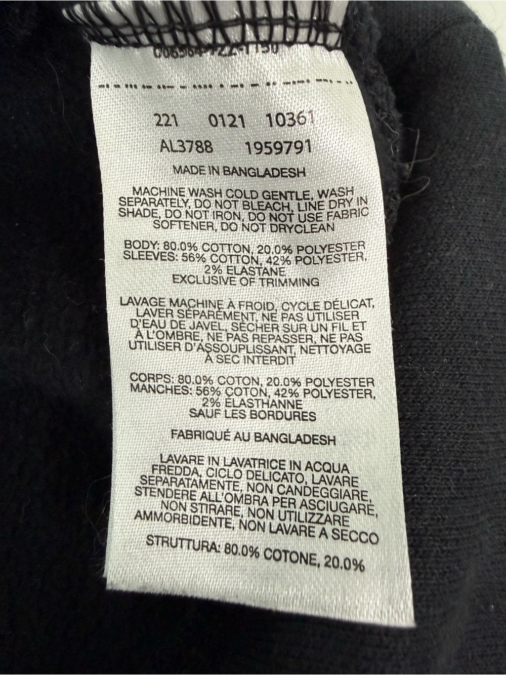 Columbia Sunday Summit Black Funnel Neck Pullover Sweatshirt Quilted Sleeves M - Picture 8 of 10